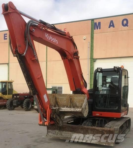Kubota KX 080-4 Midi bageri 7t – 12t