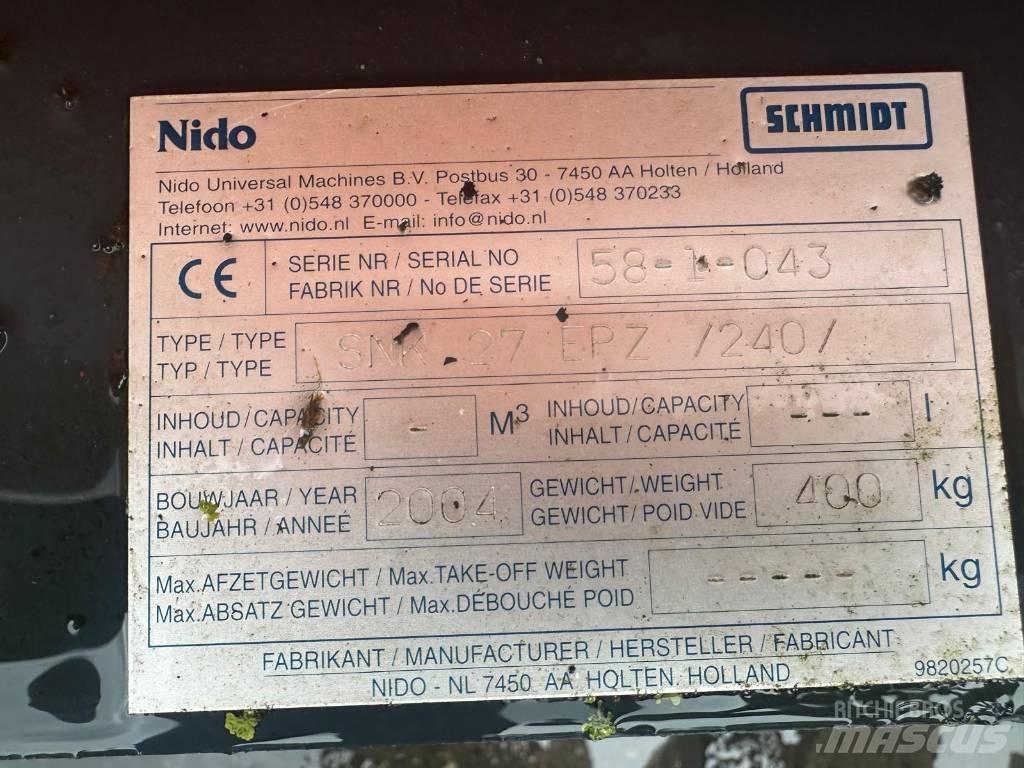 Nido SNK27 EPZ 240 Snežne daske i plugovi