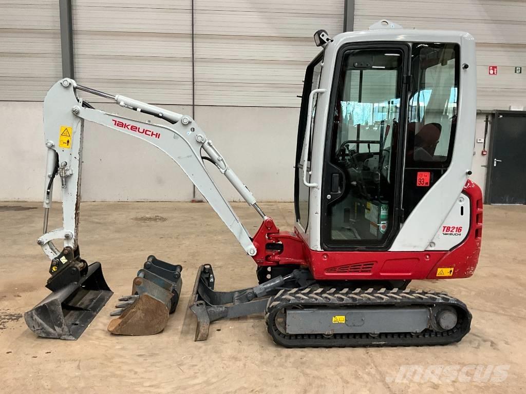 Takeuchi TB 216 Mini bageri < 7t