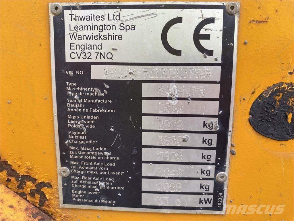Thwaites 3 ton Damperi za gradilište