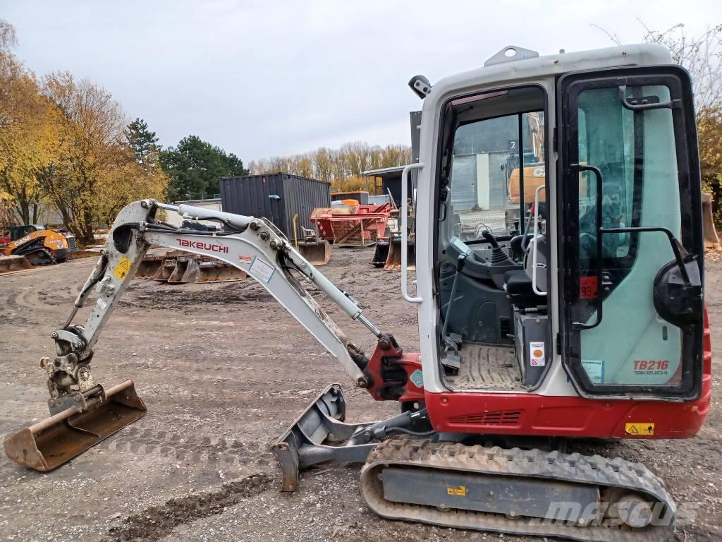 Takeuchi TB 216 Mini bageri < 7t