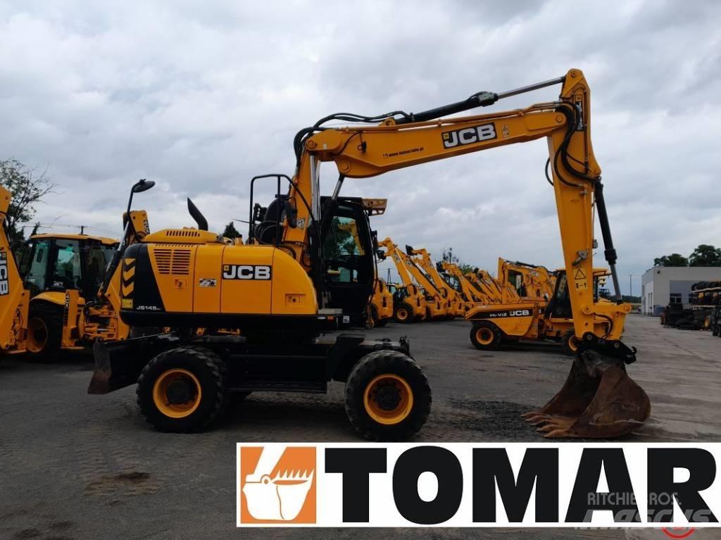 JCB JS 145 W Bageri točkaši