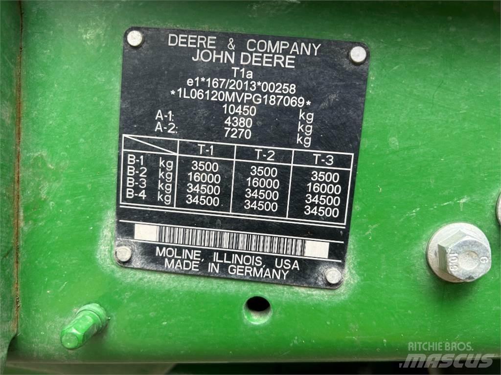 John Deere 6120M Traktori