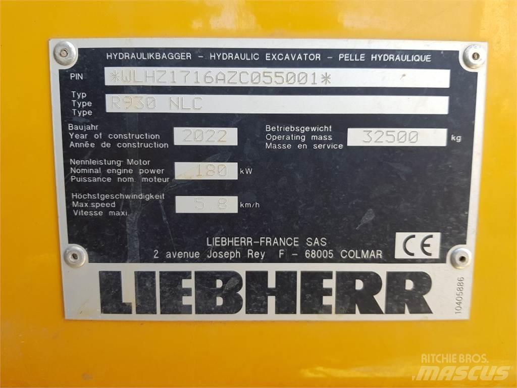 Liebherr R930 Bageri guseničari