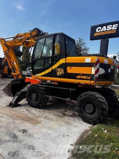 JCB JS 145 W Bageri točkaši