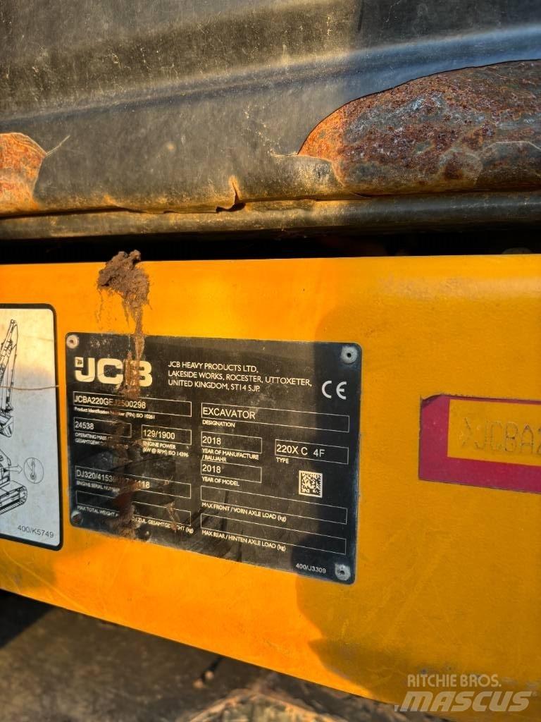 JCB 220 Bageri guseničari