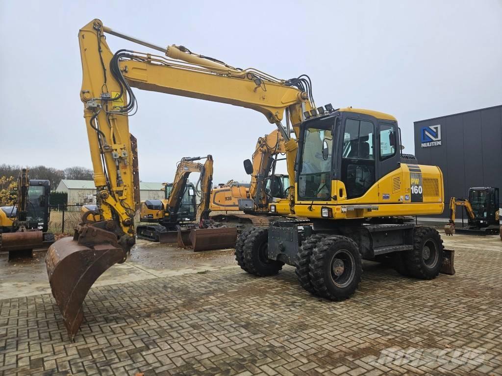 Komatsu PW 160-7E0 Bageri točkaši