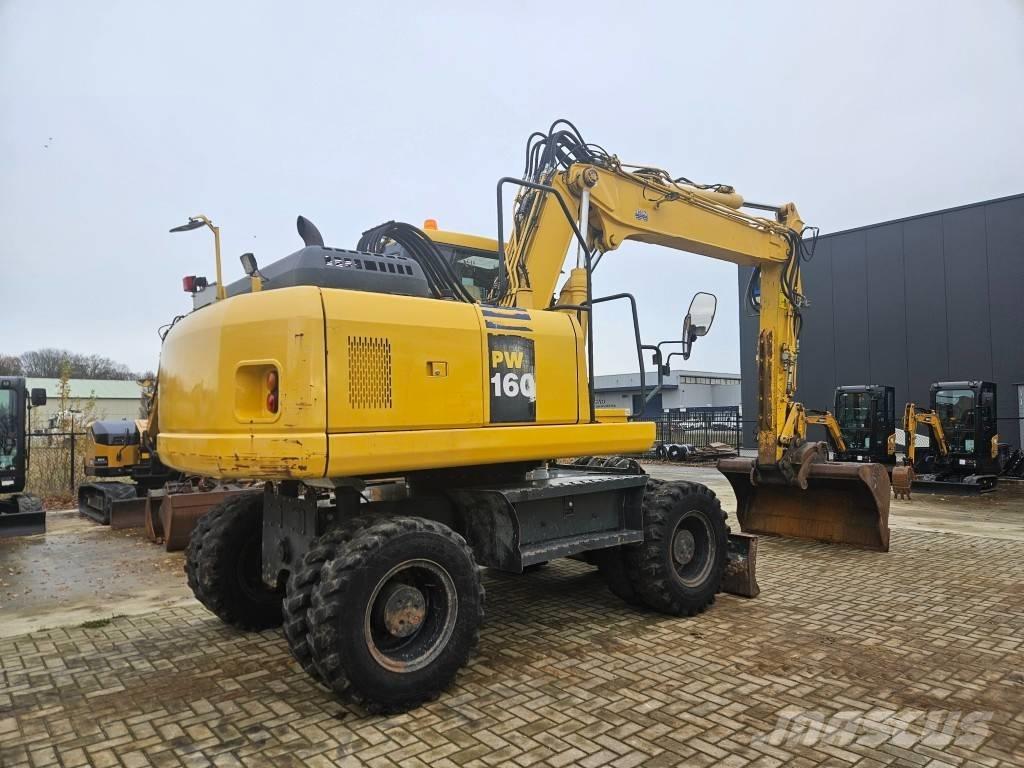 Komatsu PW 160-7E0 Bageri točkaši