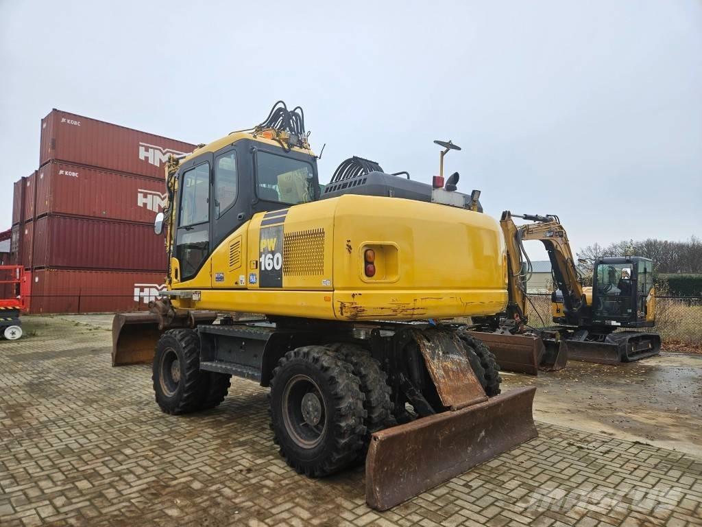 Komatsu PW 160-7E0 Bageri točkaši