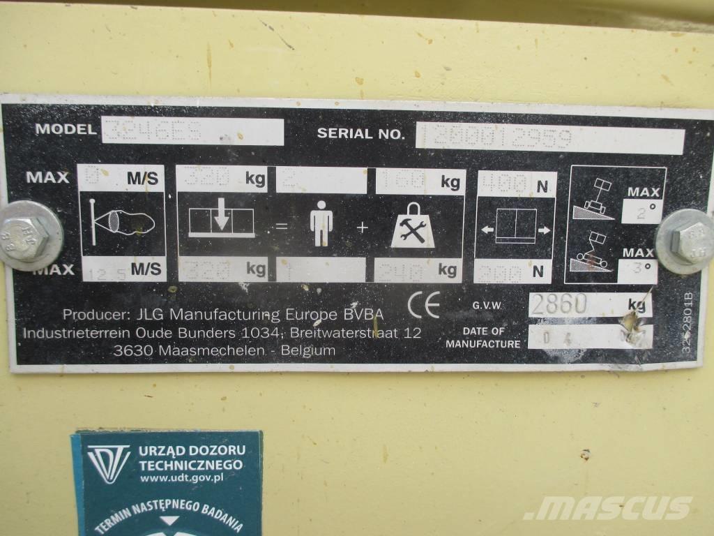 JLG 3246 ES Makazaste platforme