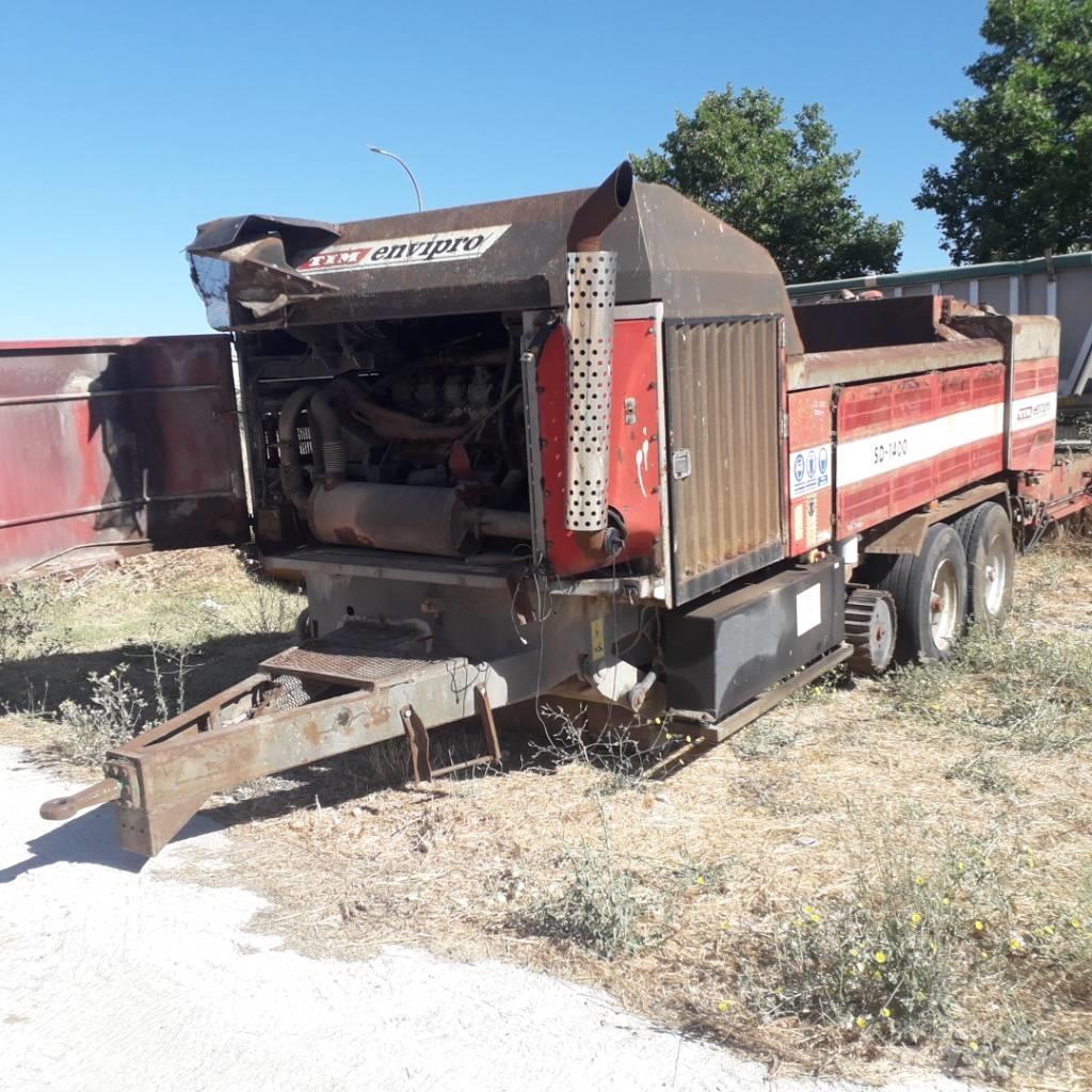 Tim ENVIPRO SD1400 Drobilice drva / čiperi