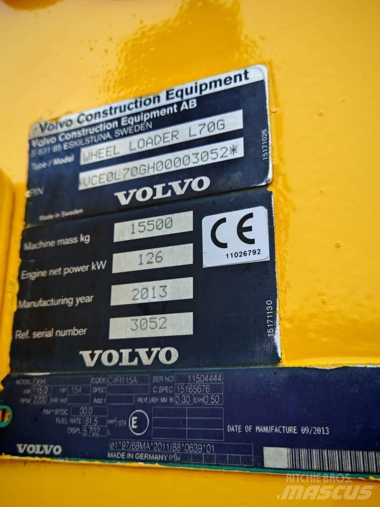 Volvo L 70 G Utovarivači na točkove