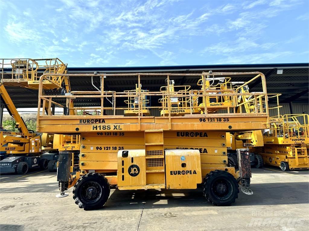 Haulotte H18SXL Makazaste platforme