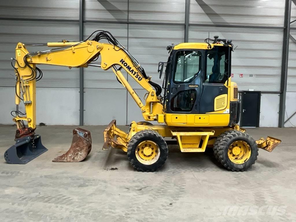 Komatsu PW 98 MR-8 Bageri točkaši