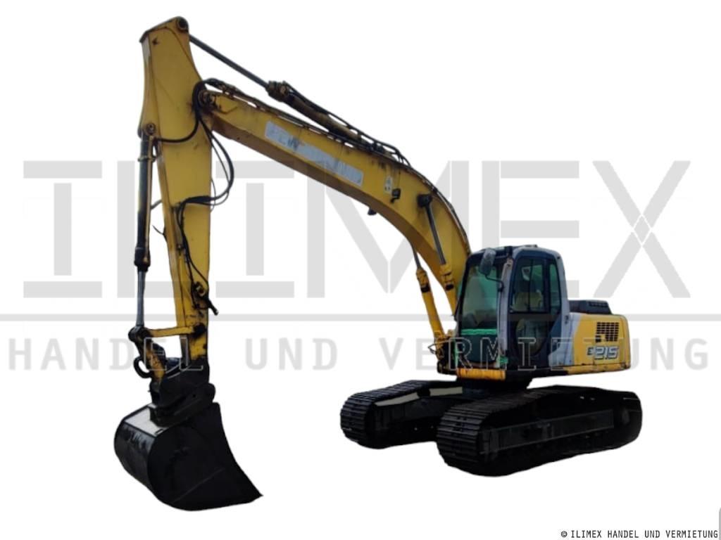 New Holland E 215 LC Bageri guseničari