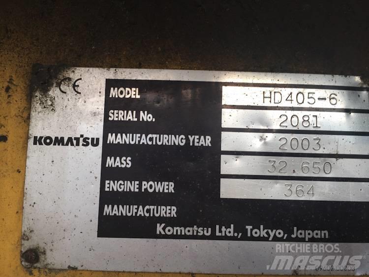 Komatsu HD405-6 Kruti damperi
