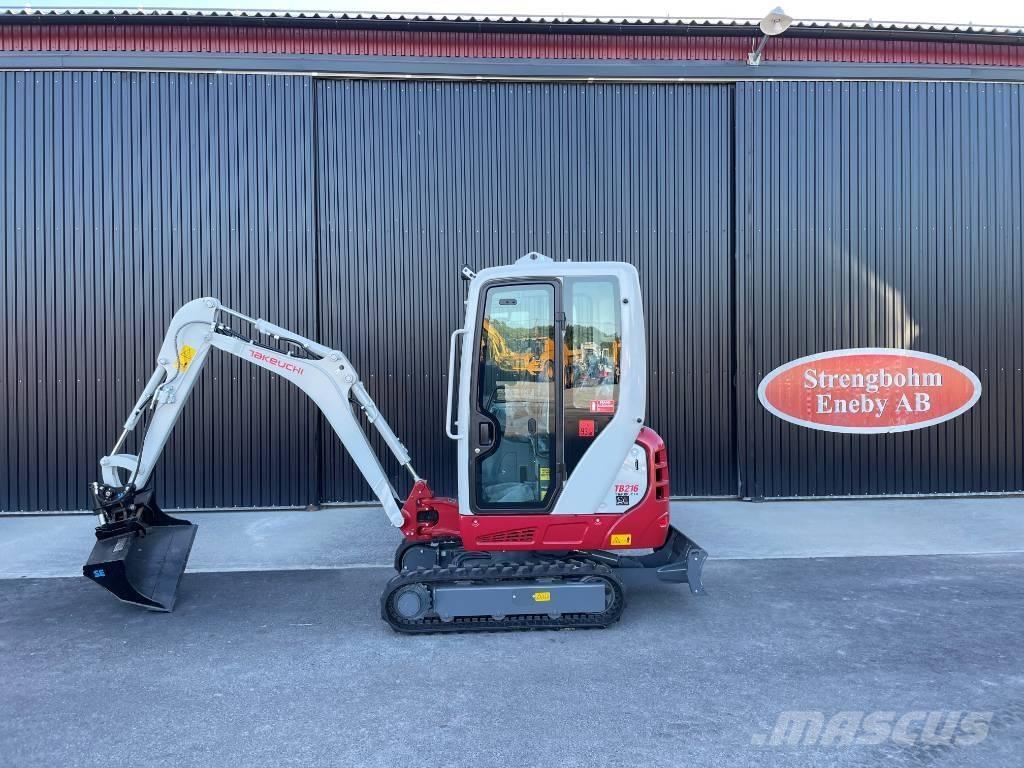 Takeuchi TB 216 Mini bageri < 7t