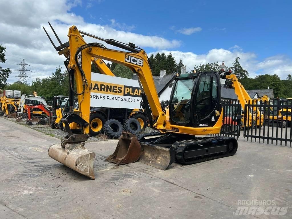 JCB 8085 ZTS Midi bageri 7t – 12t