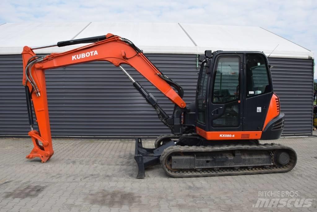 Kubota KX 080-4 Midi bageri 7t – 12t