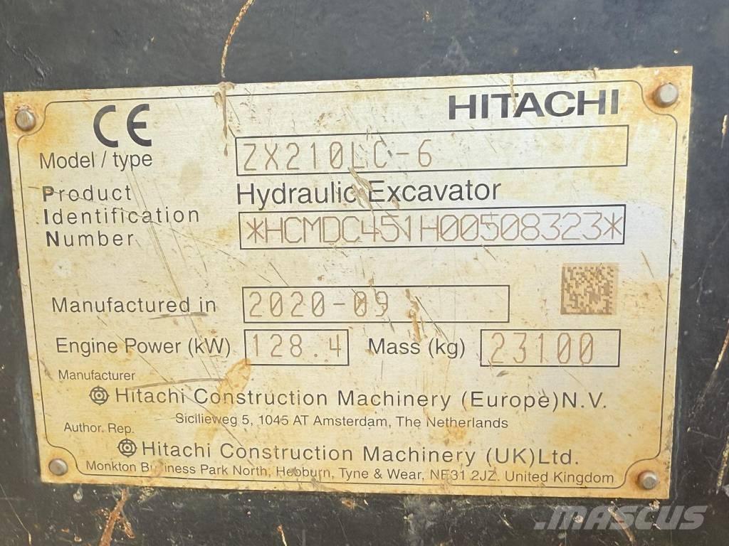 Hitachi ZX 210 LC-6 Bageri guseničari