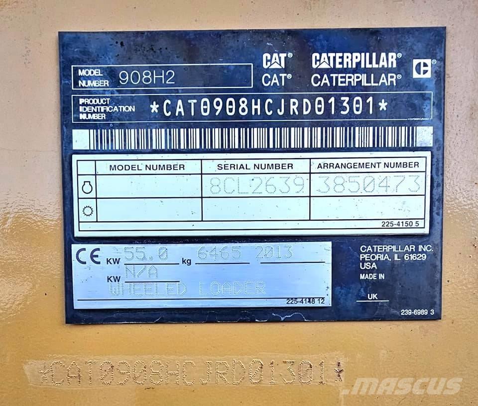 CAT 908 H 2 Utovarivači na točkove