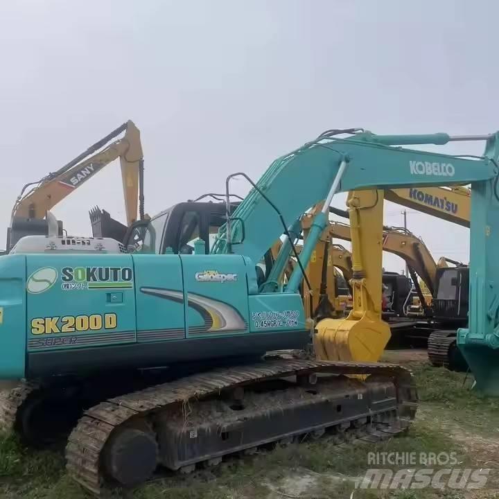 Kobelco SK200D Bageri guseničari