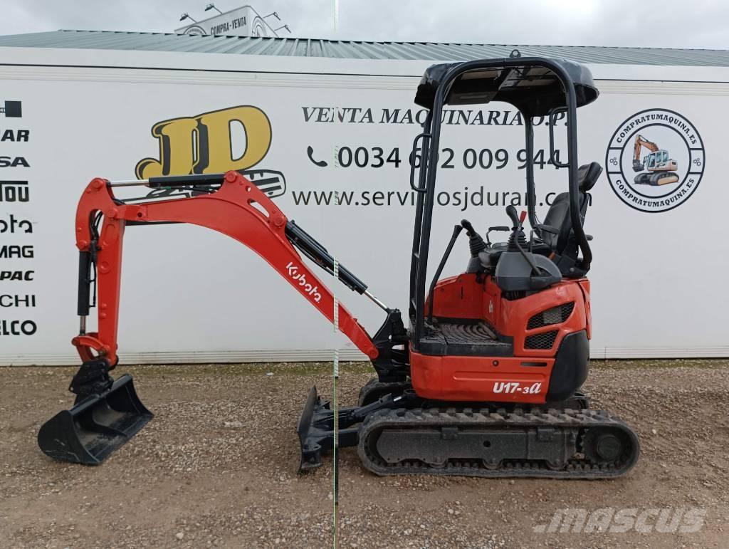 Kubota U 17-3A Mini bageri < 7t