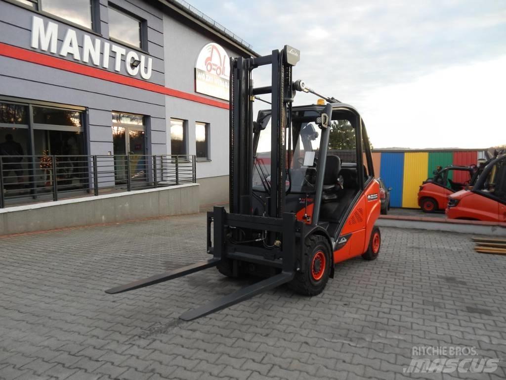 Linde H35T-02 Plinski viljuškari