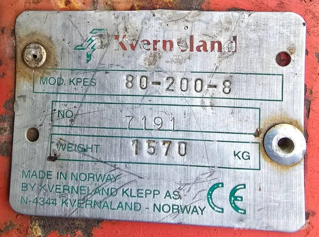 Kverneland ES80 Plugovi obrtači