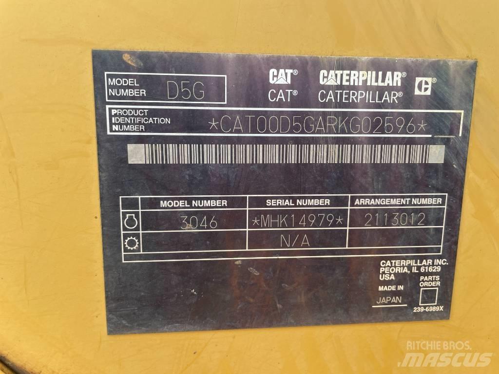 CAT D 5 LGP Buldožeri guseničari