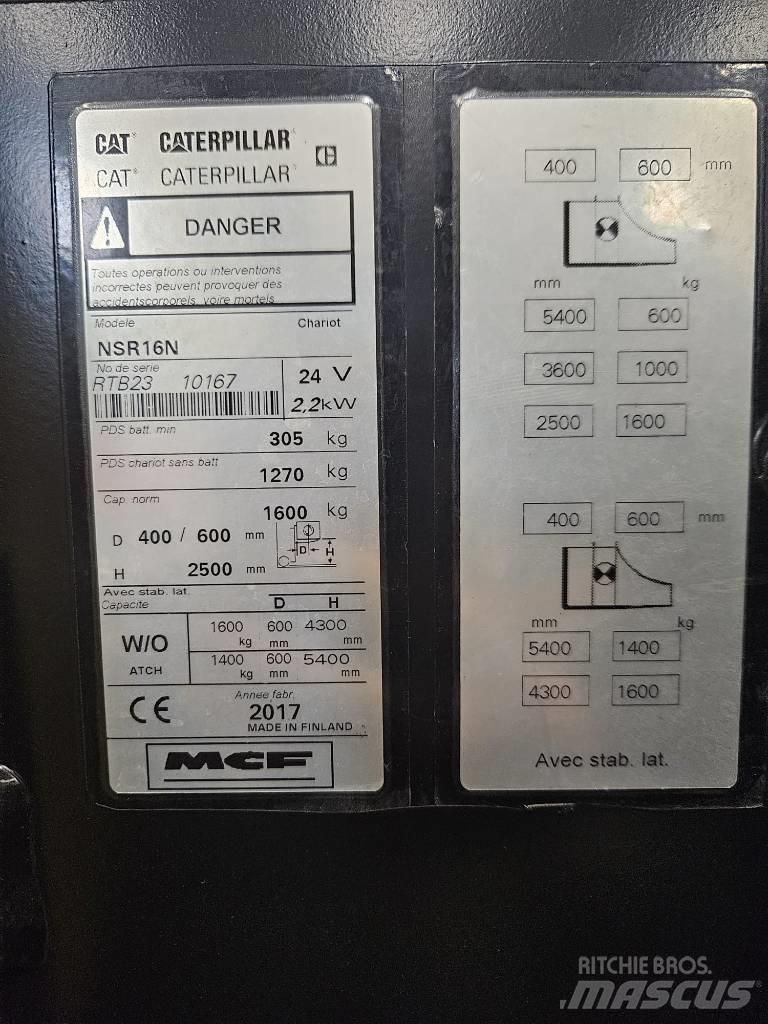 CAT NSR16N Samopogonski ručni viljuškari