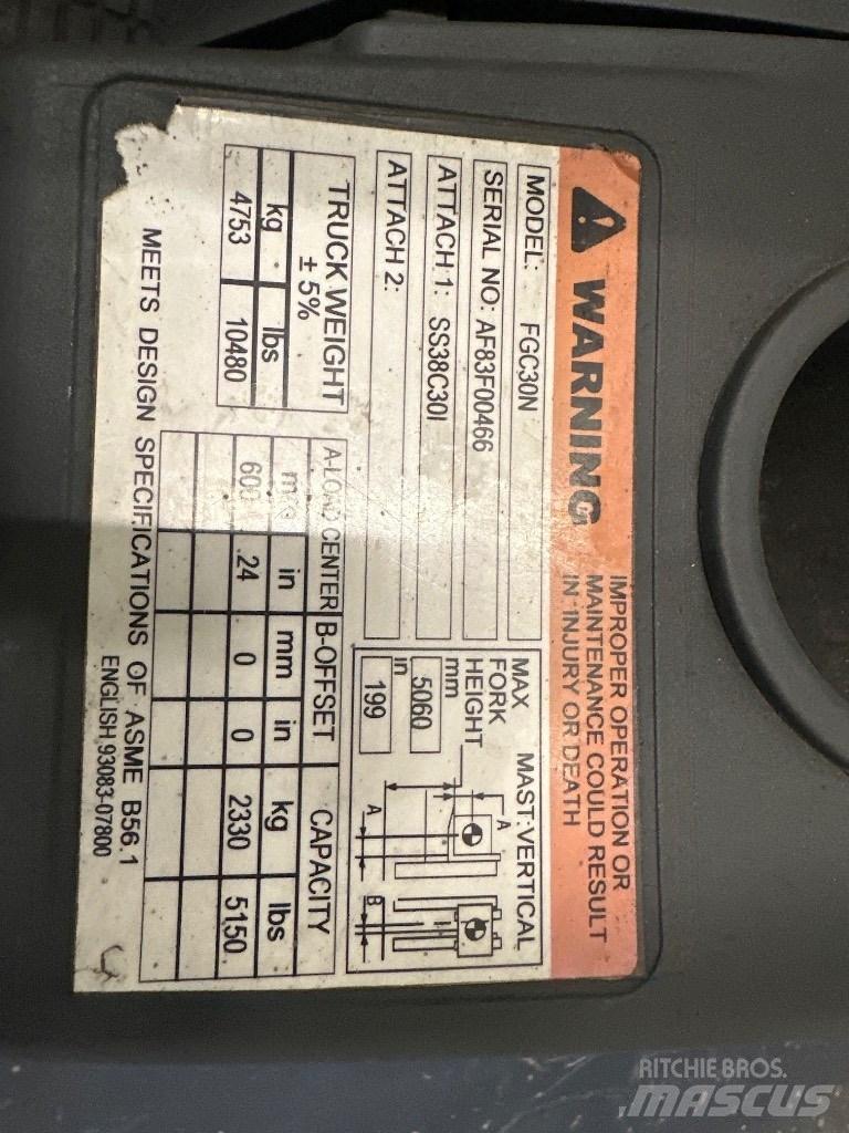 Mitsubishi FGC25N Viljuškari - ostalo