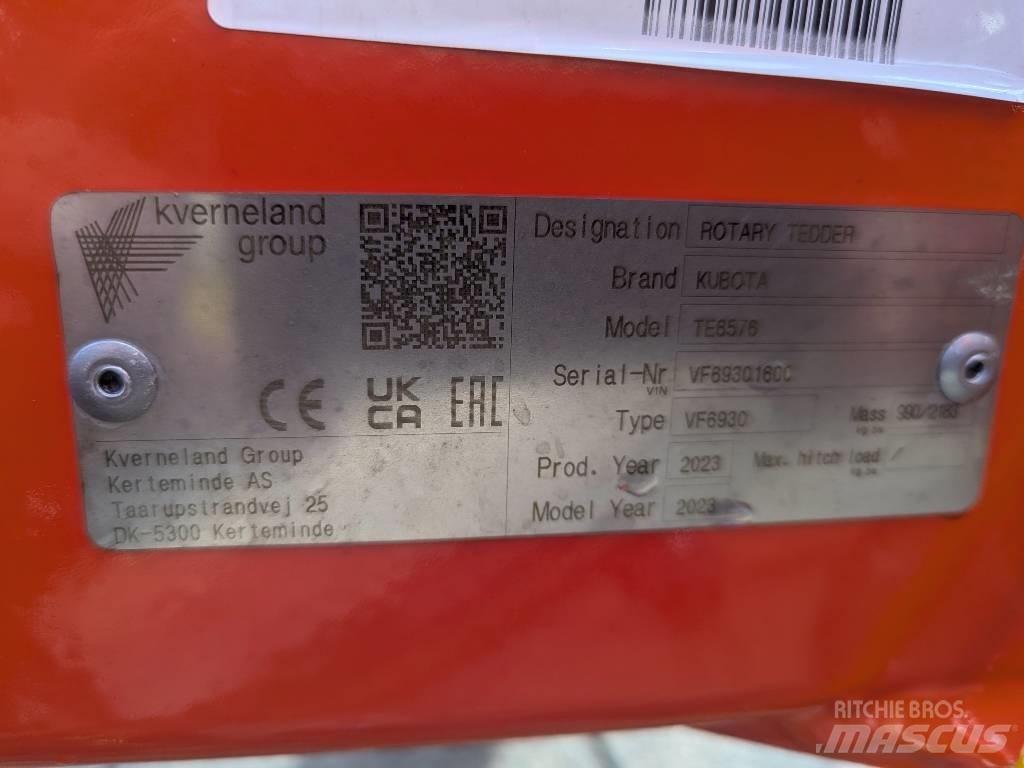 Kubota TE 6576 Hay and forage machine accessories