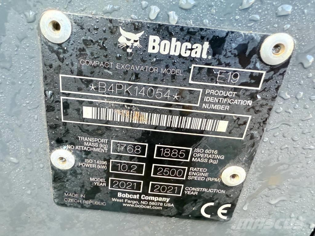 Bobcat E 19 Mini bageri < 7t