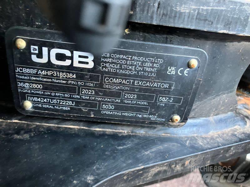 JCB 50 Z-2 Mini bageri < 7t