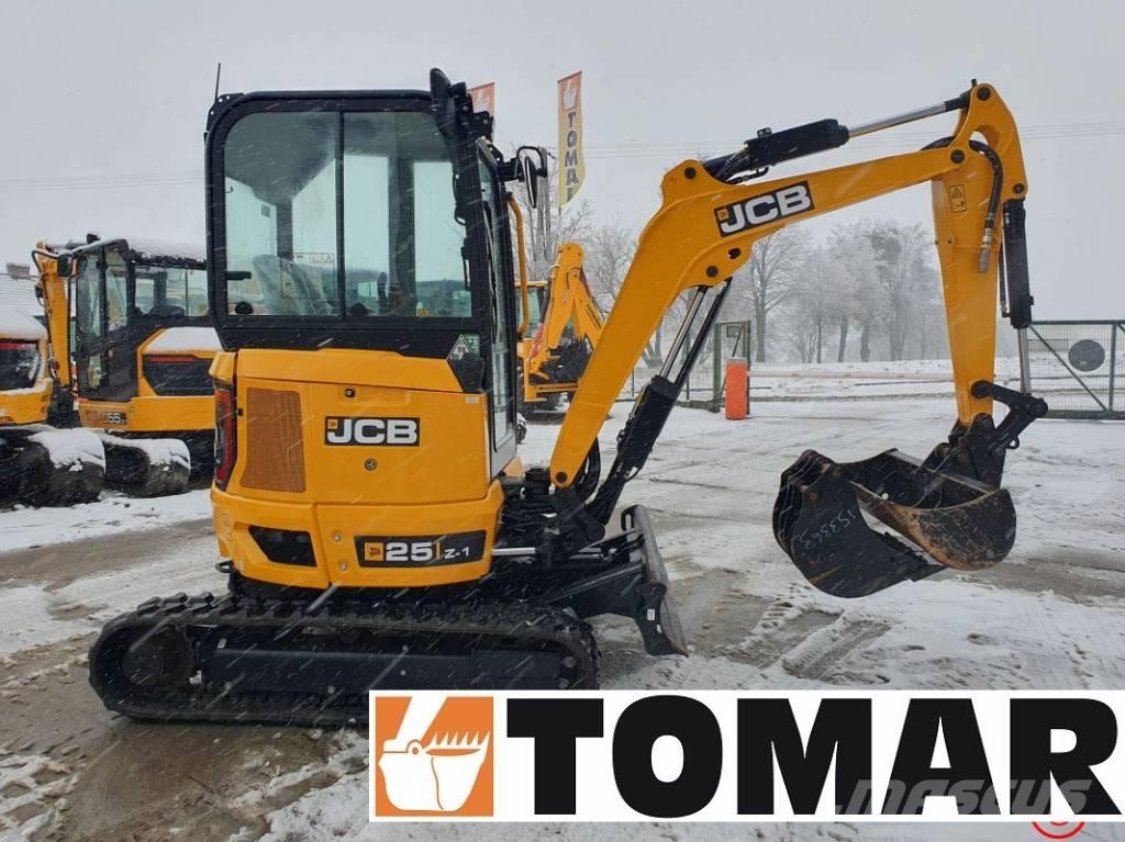 JCB 25 Z-1 Mini bageri < 7t