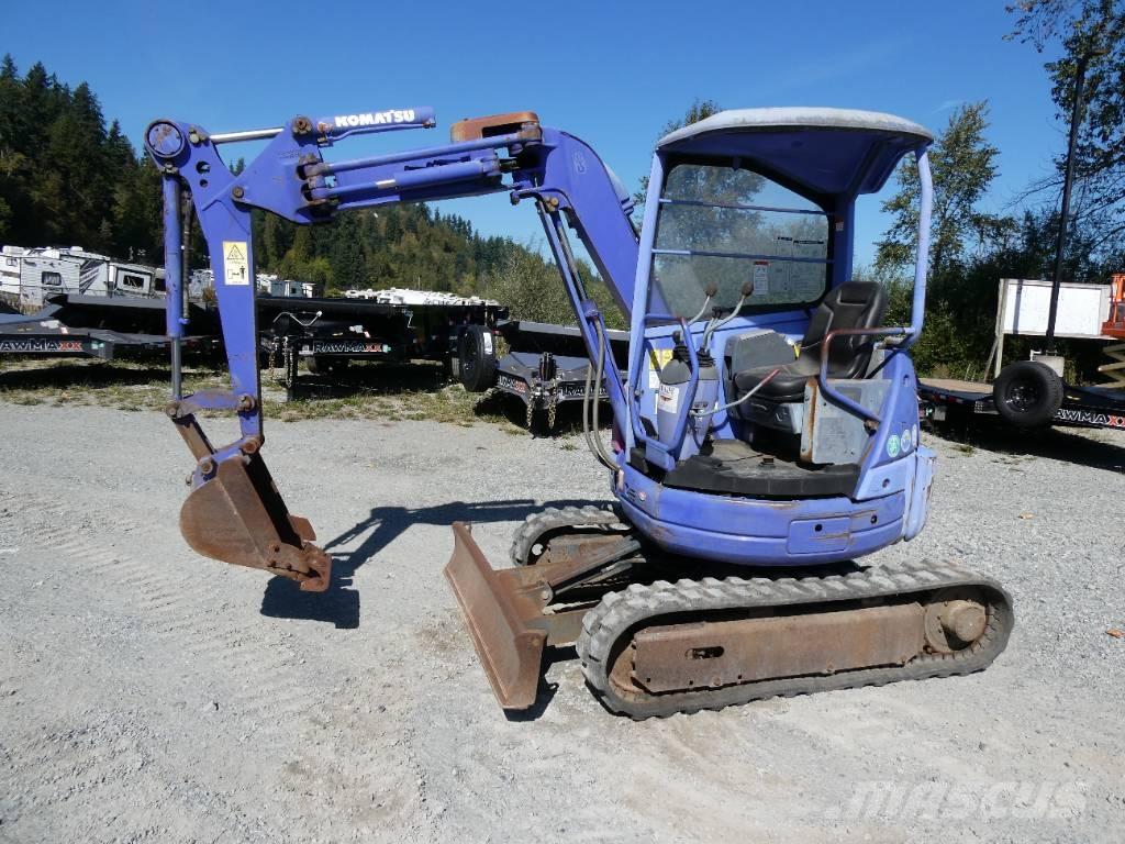 Komatsu PC20UU-3 Mini bageri < 7t