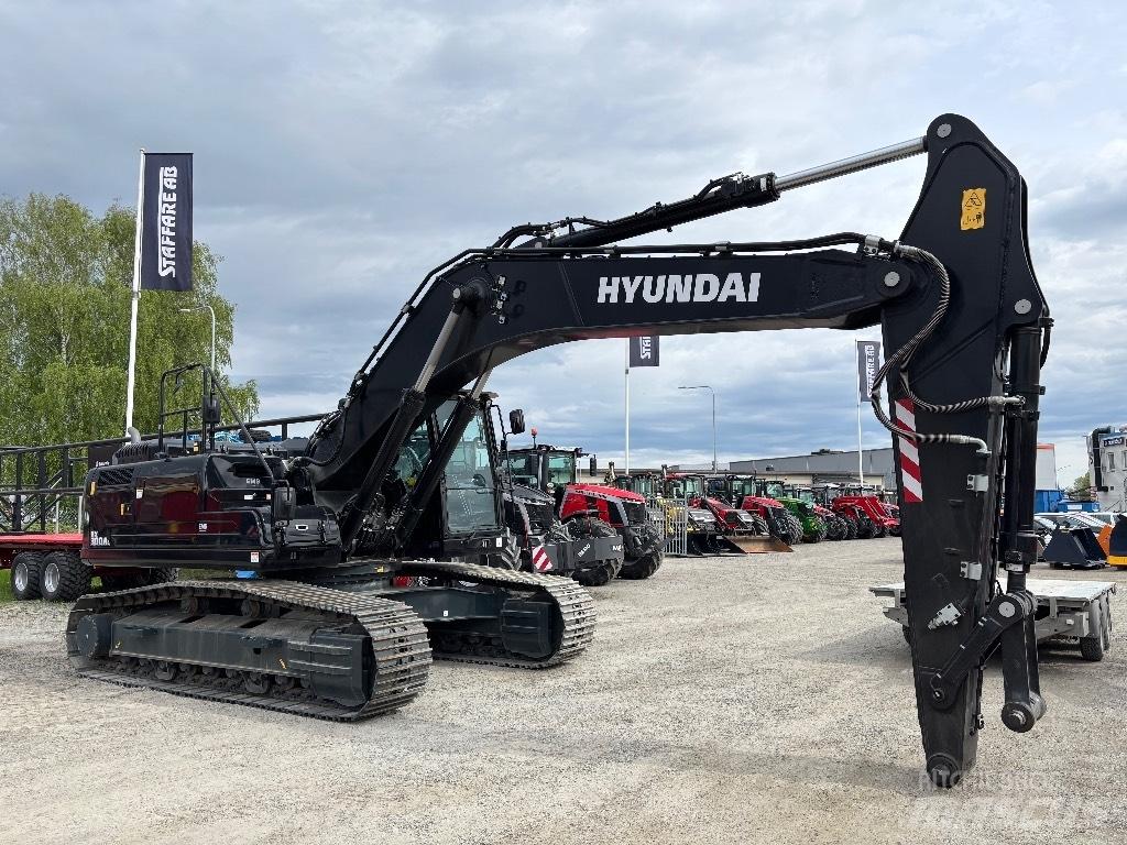 Hyundai HX300A L Bageri guseničari