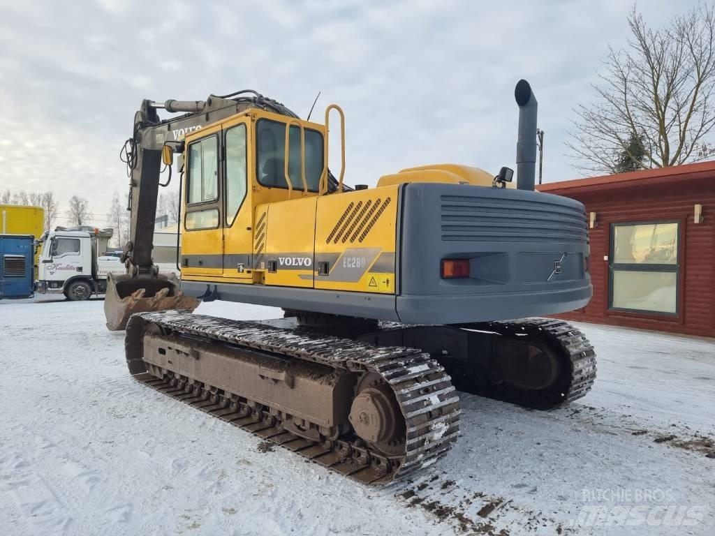 Volvo EC 280 LC Bageri guseničari