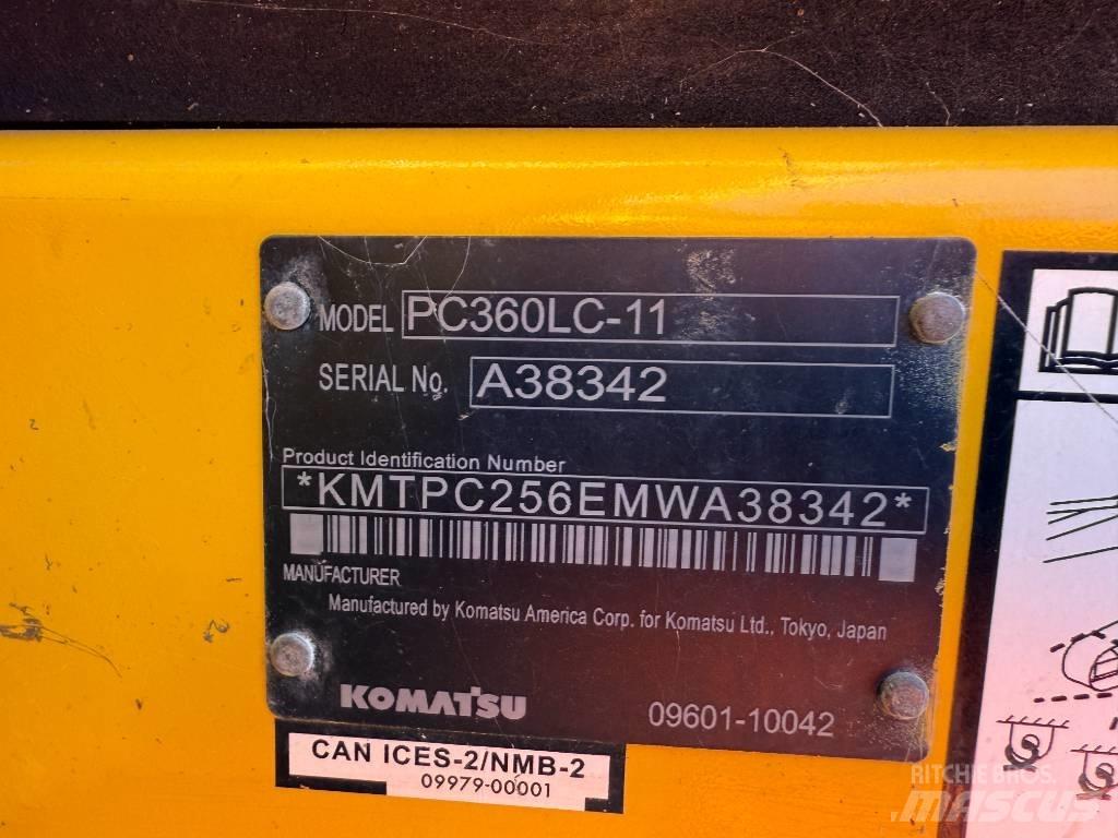 Komatsu PC360LC-11 Bageri guseničari