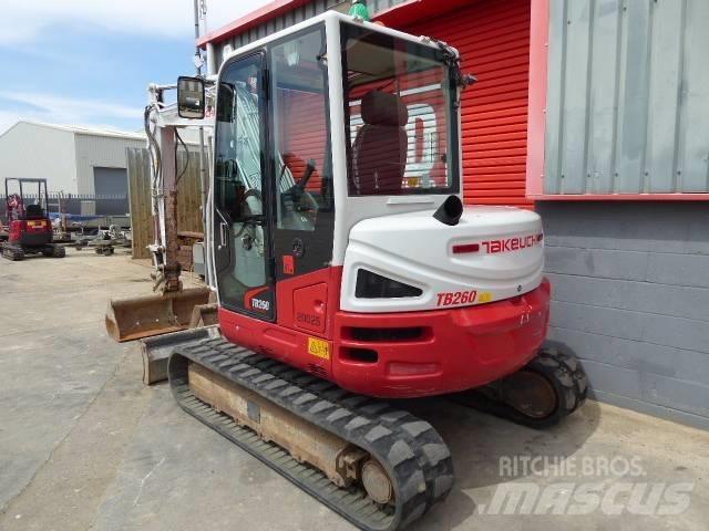 Takeuchi TB 260 Mini bageri < 7t