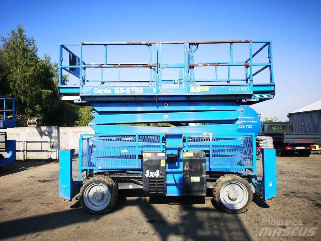 Genie GS 5390 RT Makazaste platforme