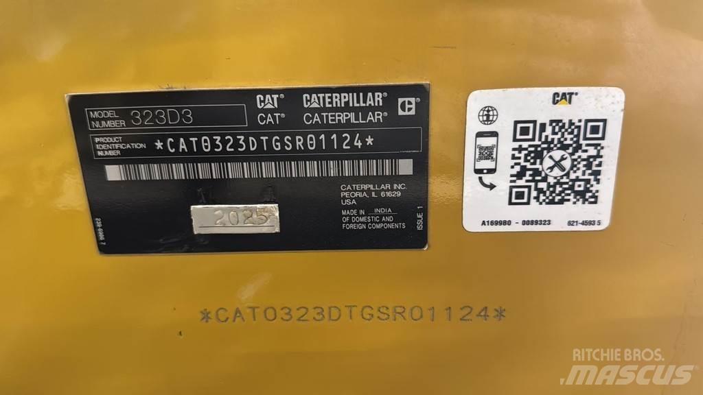 CAT 323D3 Polovni specijalni bageri