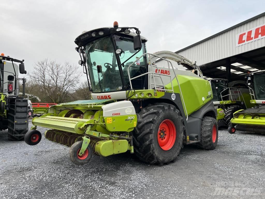 CLAAS Jaguar 860 Mašine za stočnu hranu sa sopstvenim pogonom