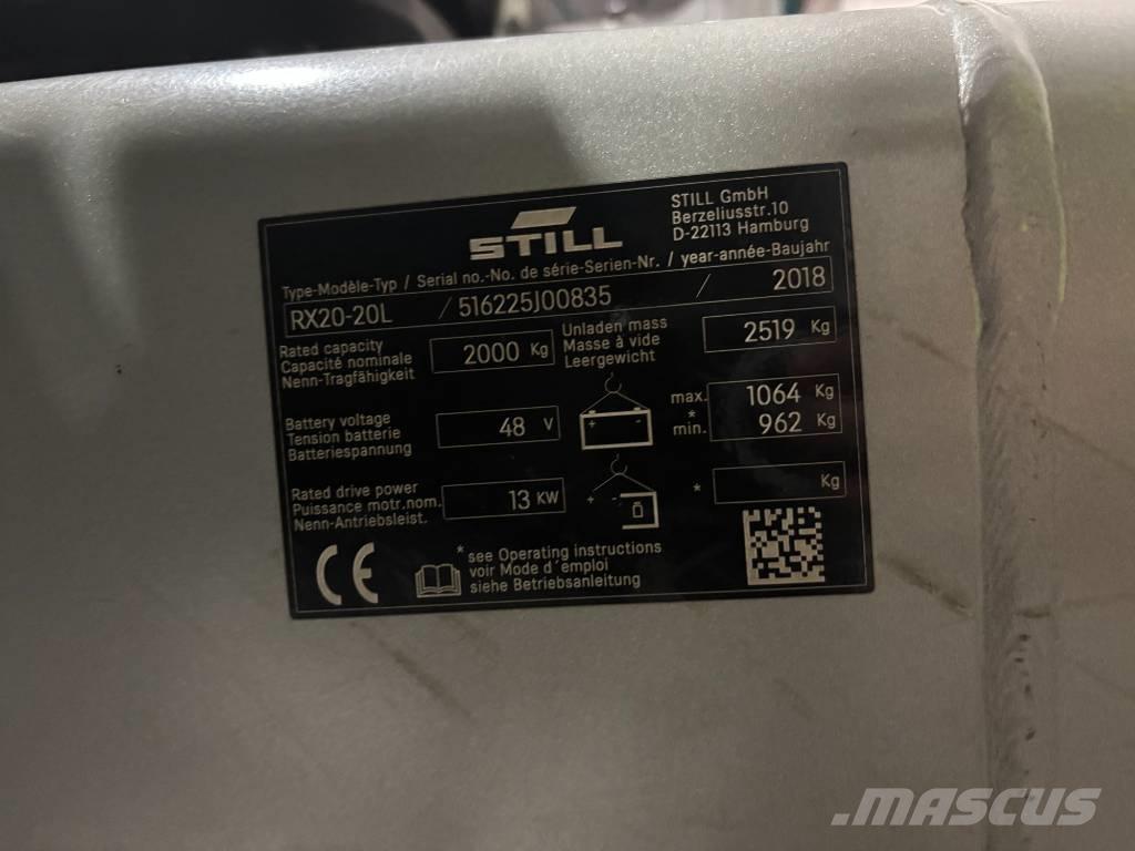 Still RX 20-20 L Električni viljuškari