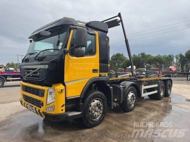Volvo FM 380 Rol kiper kamioni sa kukom za podizanje tereta