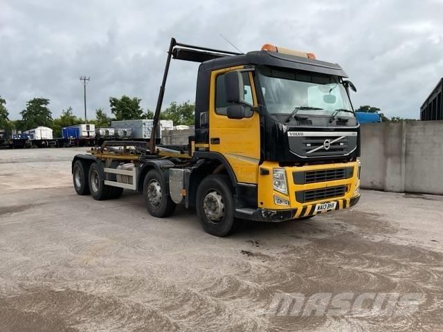 Volvo FM 380 Rol kiper kamioni sa kukom za podizanje tereta
