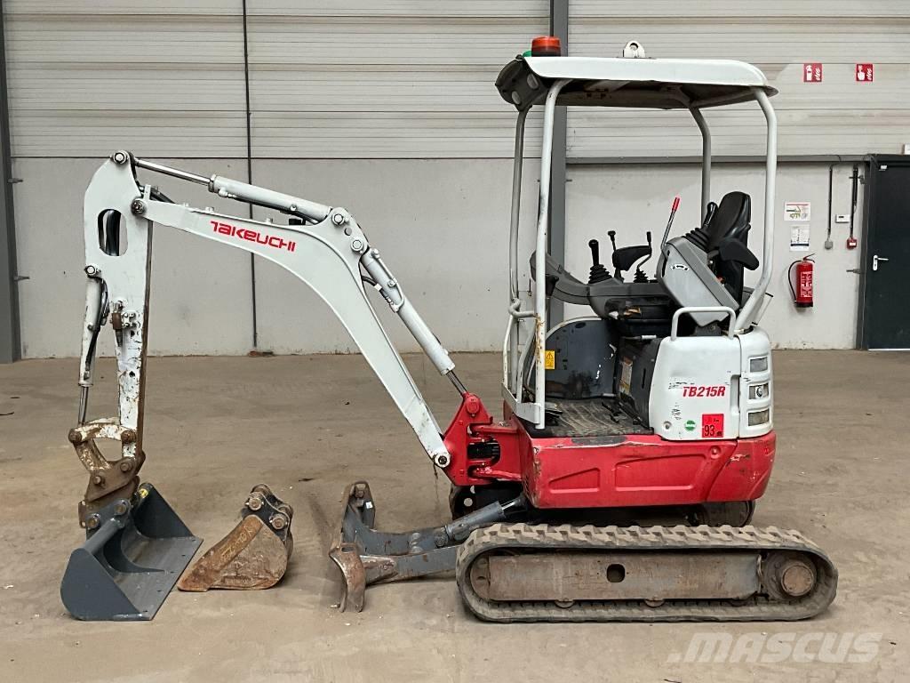 Takeuchi TB 215 R Mini bageri < 7t