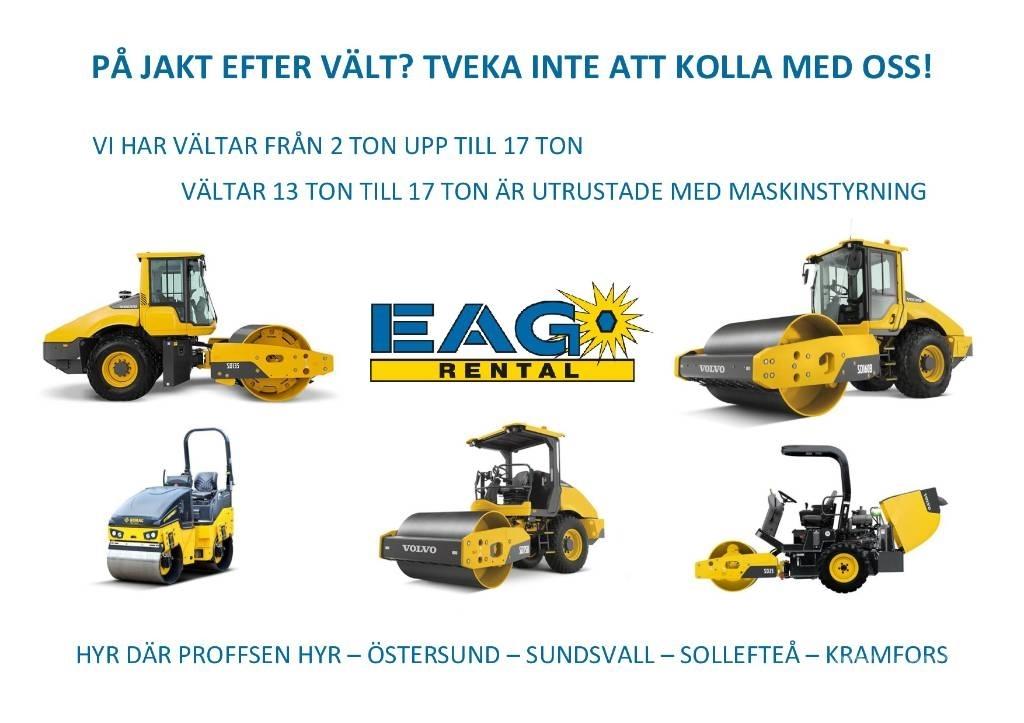 Volvo SD 135 (UTHYRES) Valjci sa jednim bubnjem