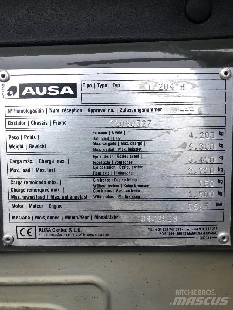 Ausa T 204 H Teleskopski viljuškari